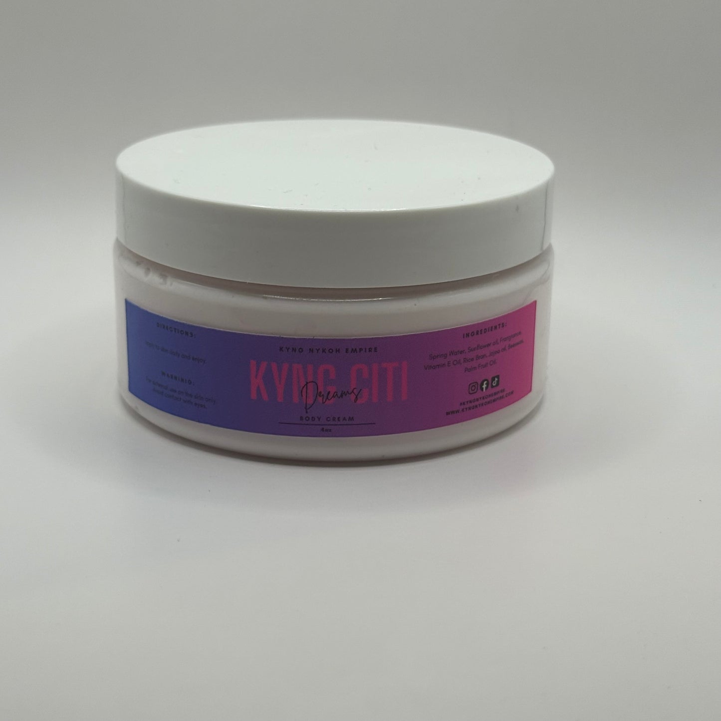 Kyng City Dreams Whipped Body Cream