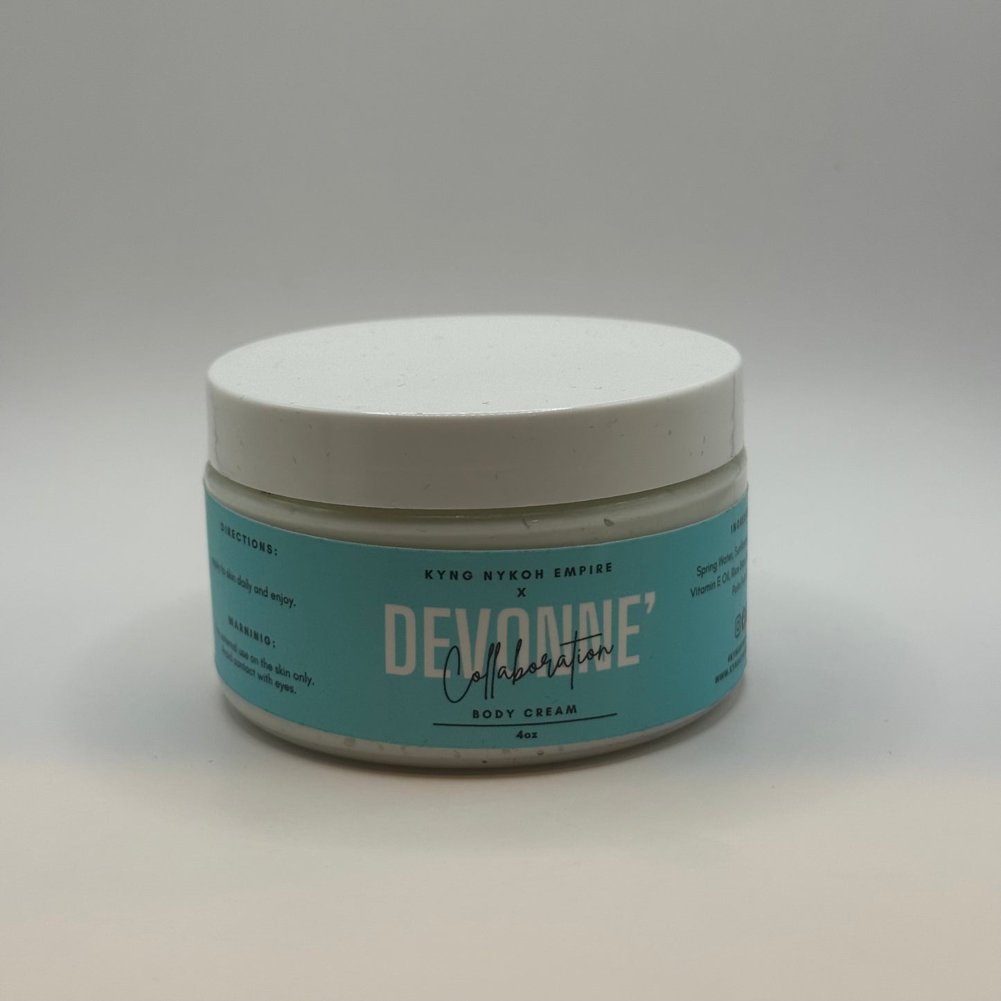 Devonne & Kyng Nykoh Empire Collab Whipped Body Cream