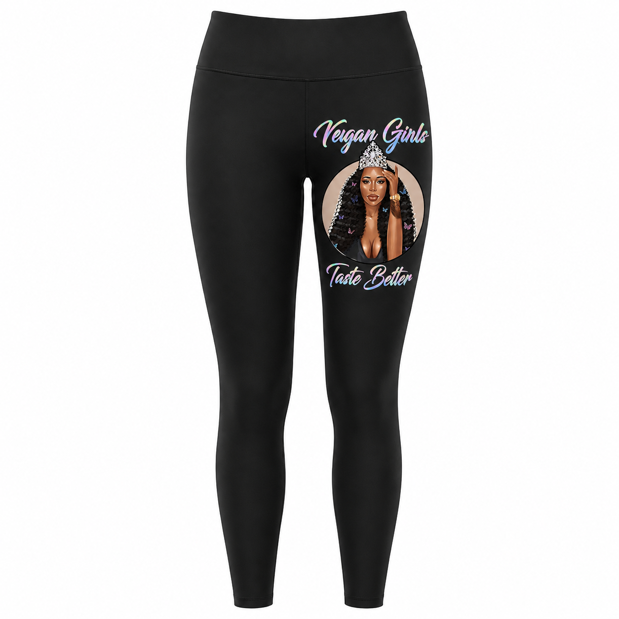 Vegan Girls Taste Better Leggings Merch