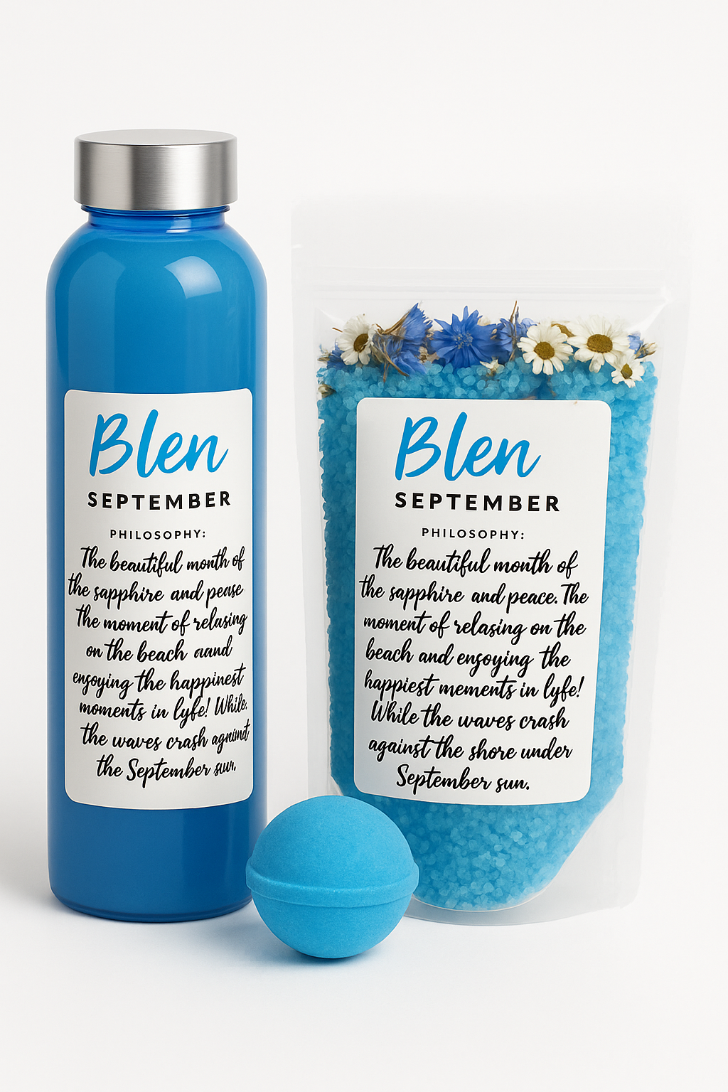 Bleu September Detox Bath
