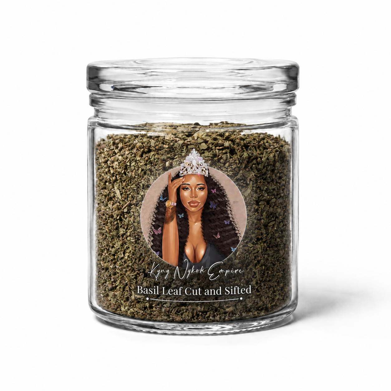 Basil Leaf Cut and Sifted