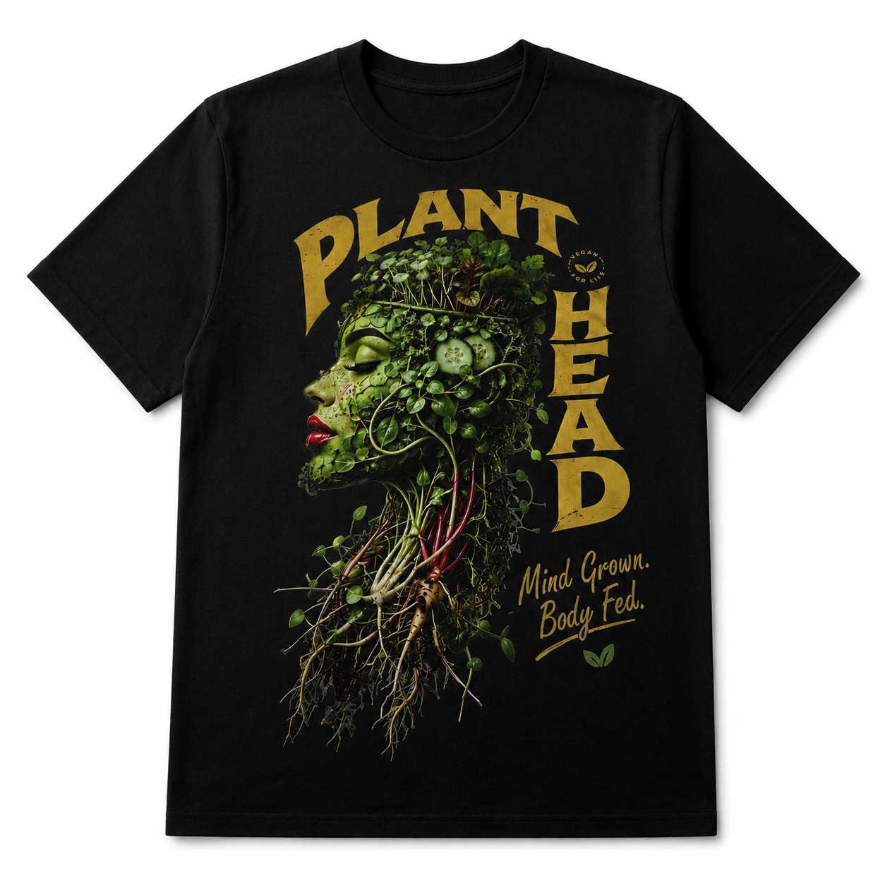 Lady Plant Head Tee Merch