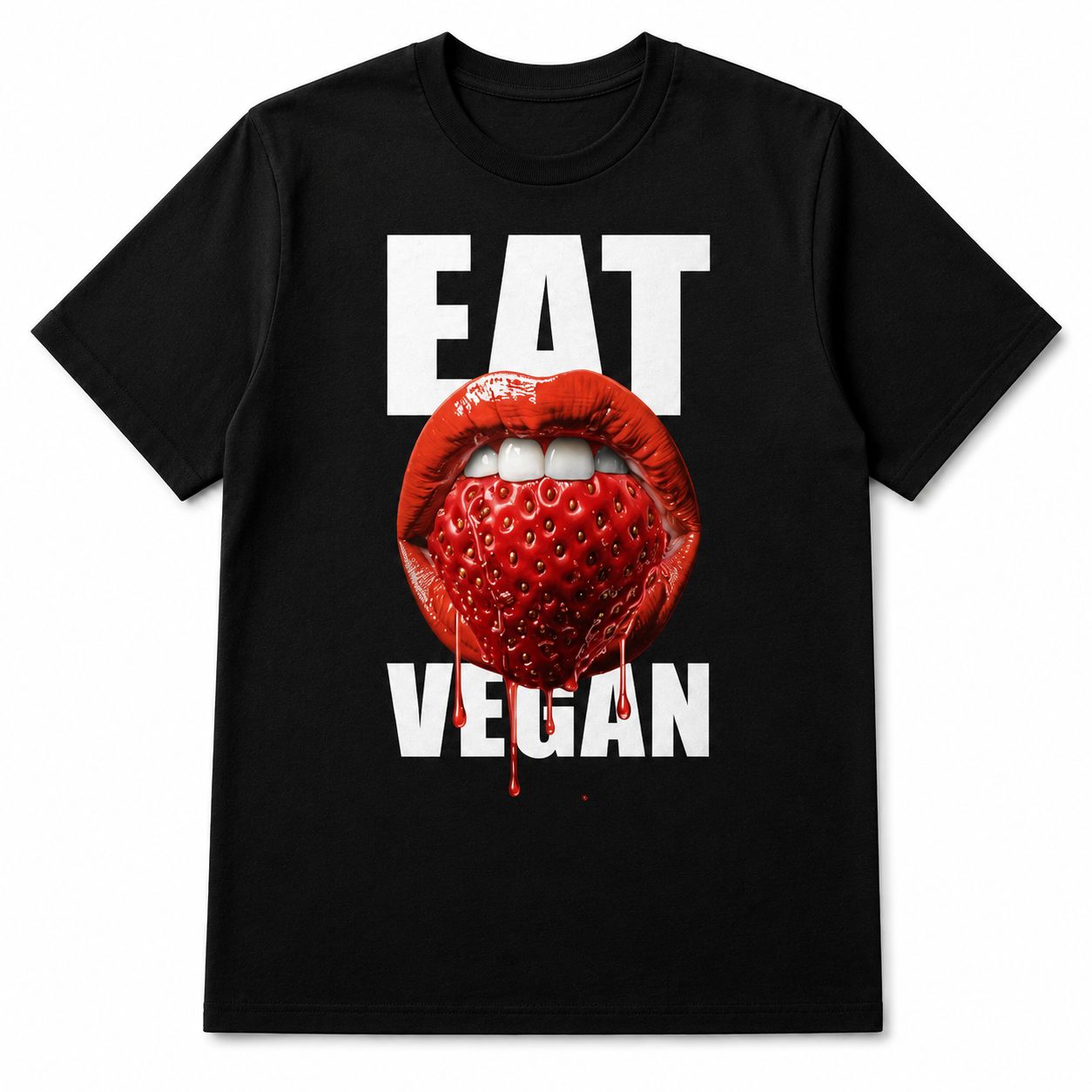 Strawberry Eat-Vegan Shirt Merch