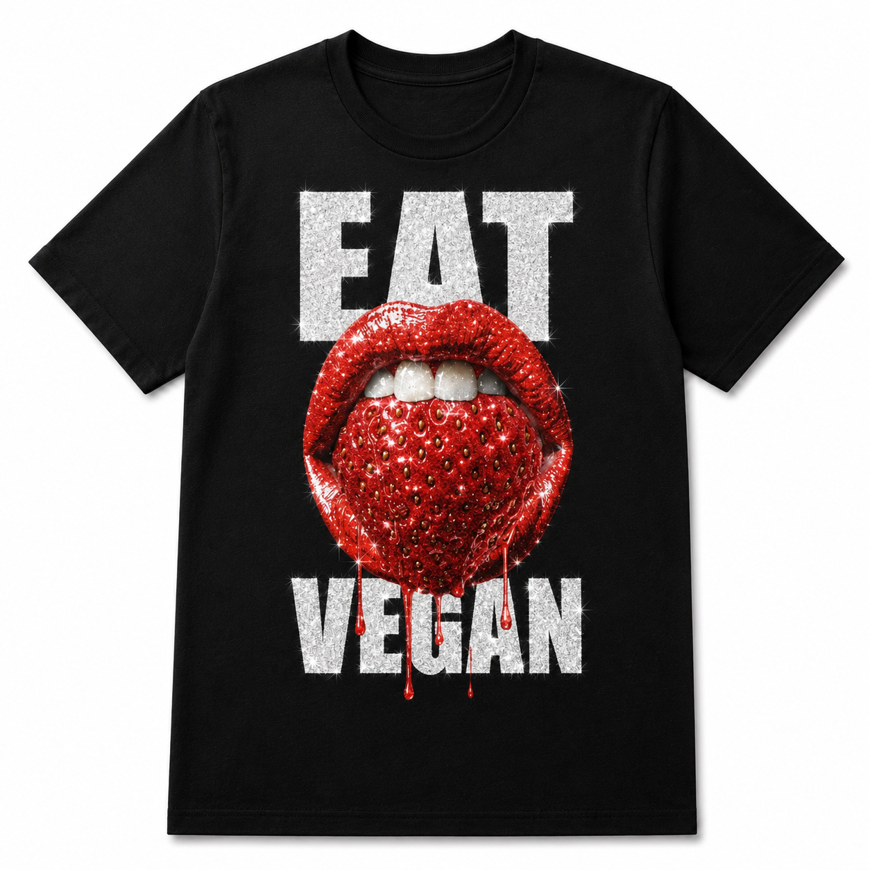 Strawberry Eat-Vegan Shirt Merch