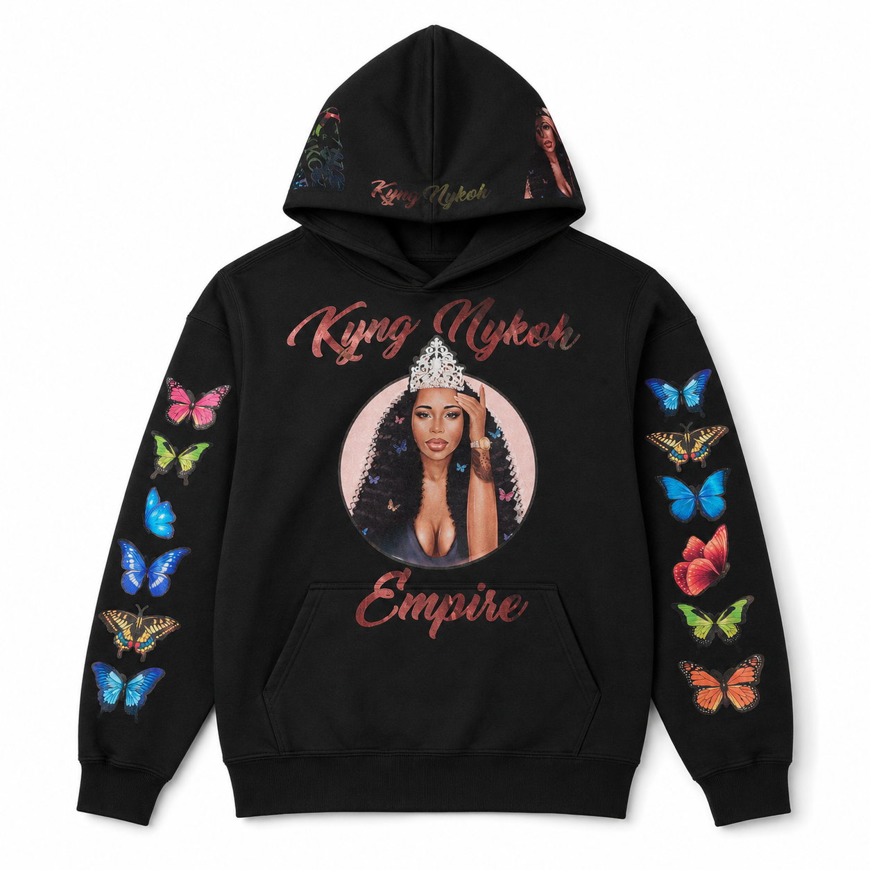 Kyng Nykoh Empire Butterfly Hoodie Merch