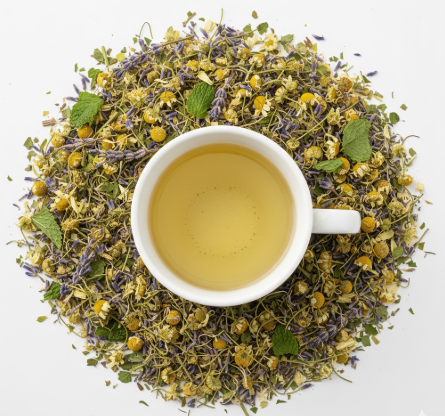 Rest and Relaxation Herbal Tea – Chamomile, Lavender and Calming Herbal Blend