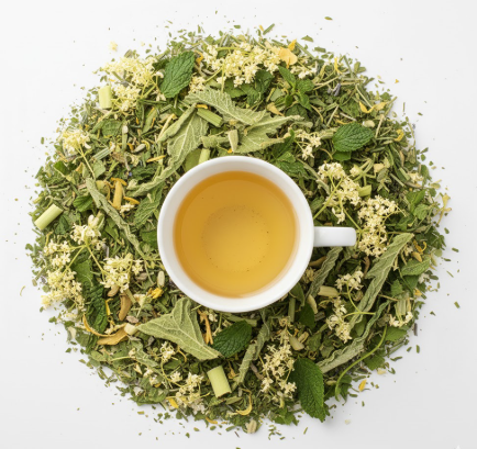 Allergy Relief Cleanse Herbal Tea – Nettle, Mullein, Peppermint and Respiratory Support Tea