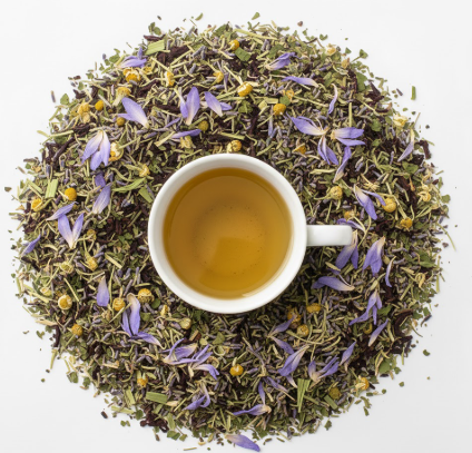 Mind’s Eye Herbal Tea – Blue Lotus, Lavender, Mugwort and Intuitive Awakening Cleanse tea